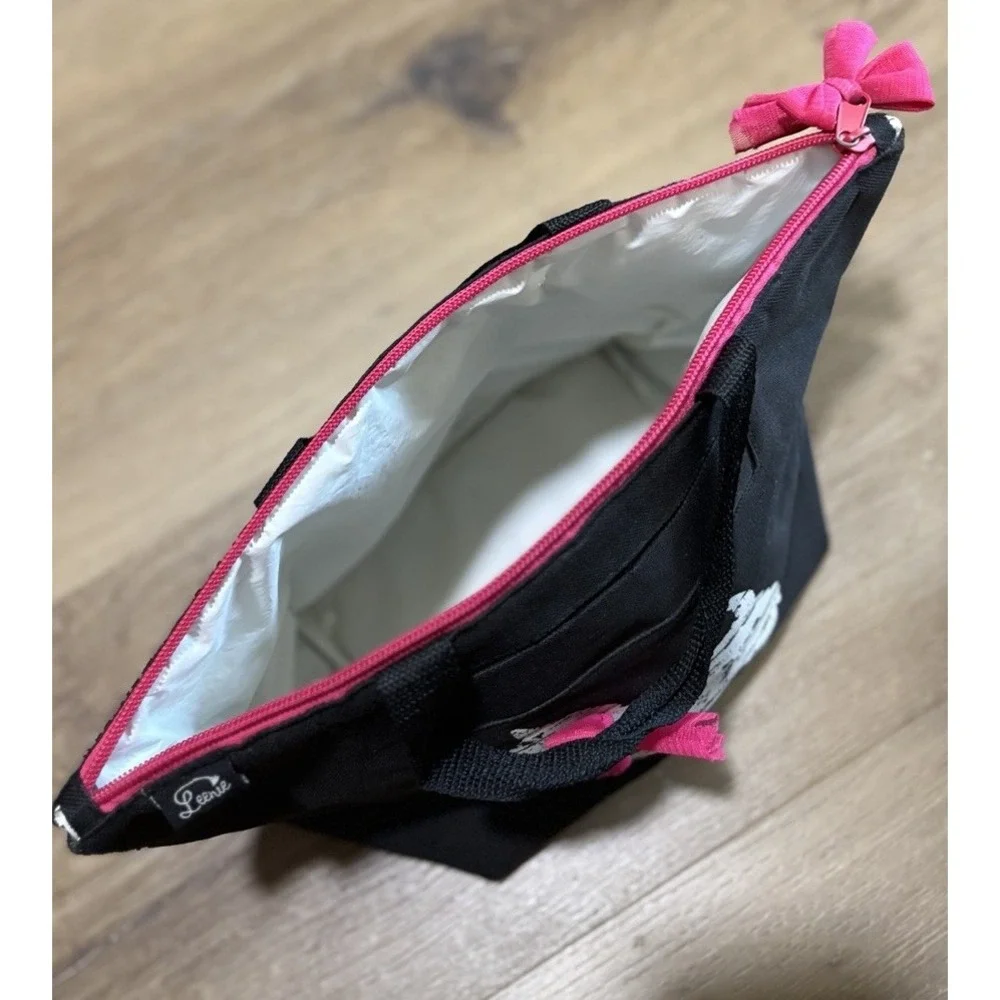 Insulated Lunch Bag With Scottie Dog Print With Handles Leenie Scottish